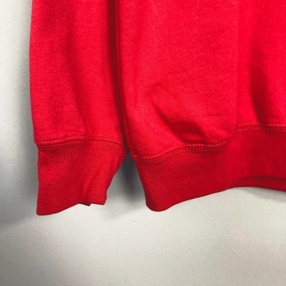 𝅺MCCC Sportswear Snowman Christmas Tree Mock Layered Sweatshirt Women's Size XL - Picture 11 of 12